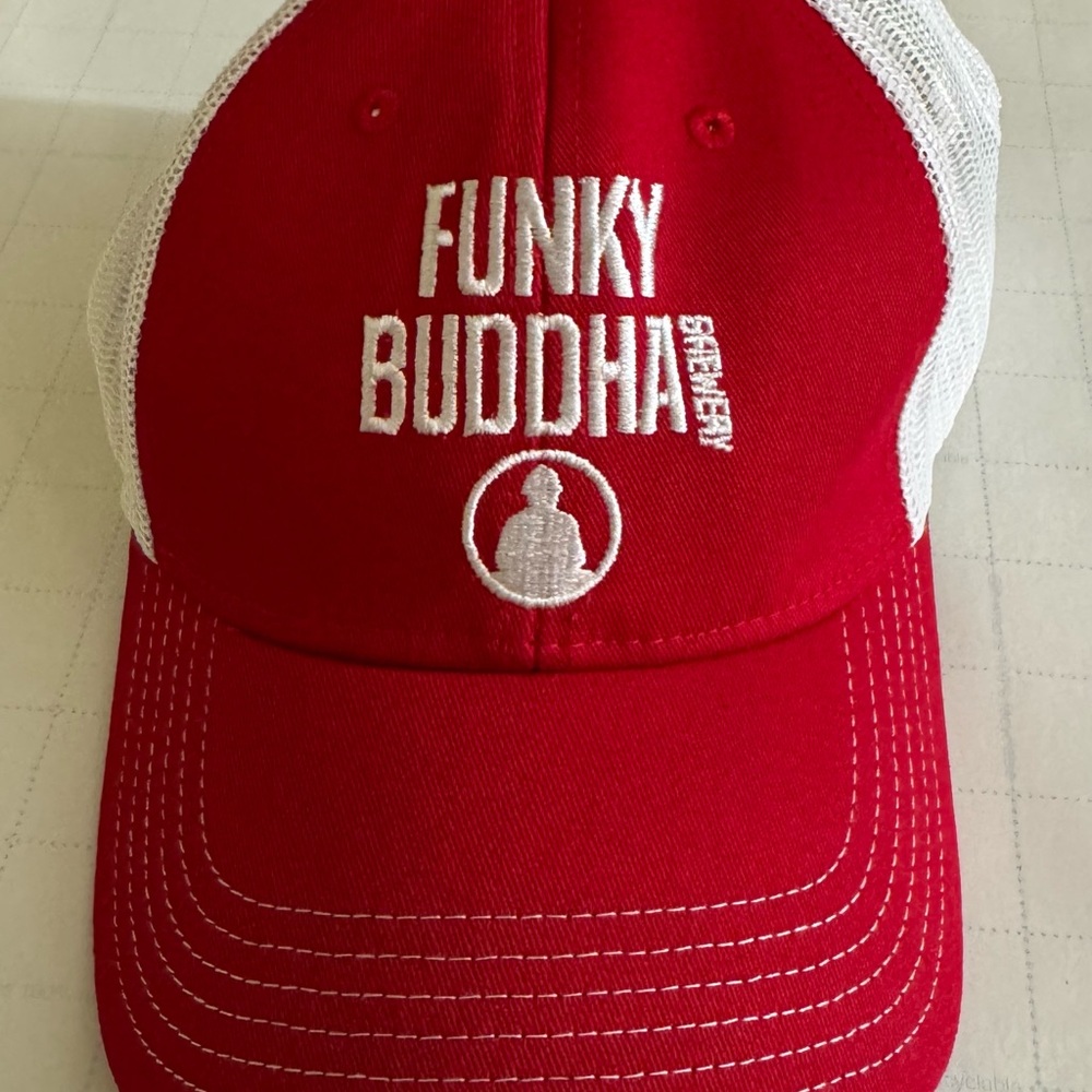 Red and White Cap
